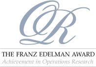 Franz Edelman Award - Achievement in Operations Research